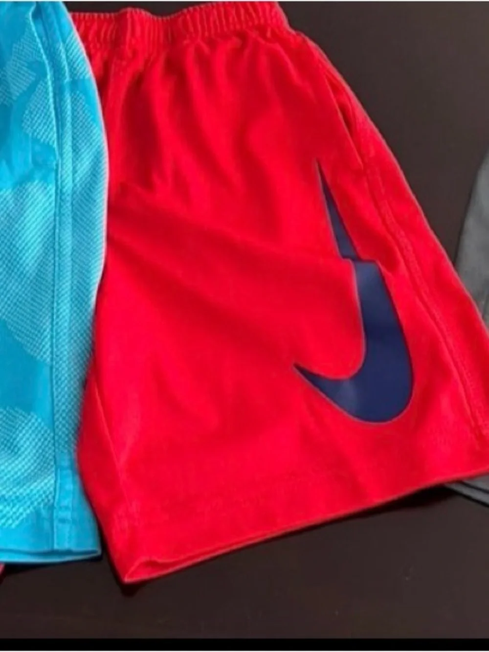 Nike and under Armour Kids Athletic Shorts lot